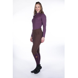 T-shirt technique HKM Arctic Bay manches longues Lilas foncé Violet T-shirt technique HKM Arctic Bay manches longues Lilas foncé Violet