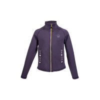 Functionele jas HKM Lola Donker lila Violet Functionele jas HKM Lola Donker lila Violet
