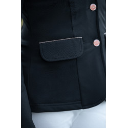 Veste de concours HKM Flora Kids Noir Veste de concours HKM Flora Kids Noir