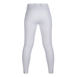 Legging HKM Lisa full seat siliconen Wit