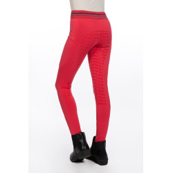 Legging HKM Aymee full seat en siliconen Roze