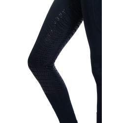Legging HKM Aymee full seat en silicone Bleu foncé