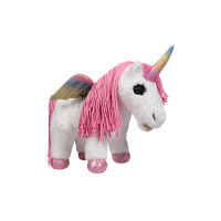 Pluche Eenhoorn HKM Cuddle Pony Wit