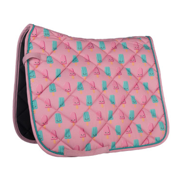 Tapijt HKM Napels Donkerroze / aqua