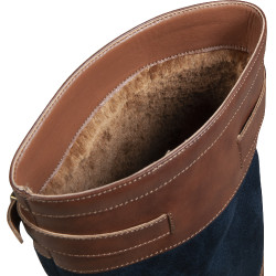 Winterlaarzen Meghan HKM Donkerblauw / bruin