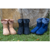 Bottes fourrées imperméables Davos Fur HKM Camel Marron Bottes fourrées imperméables Davos Fur HKM Camel Marron