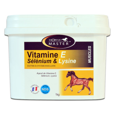 Vitamine E, Selenium en Lysine Horse Master poeder Vitamine E, Selenium en Lysine Horse Master poeder