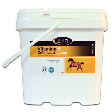 Vitamine E, Sélénium et Lysine Horse Master poudre Vitamine E, Sélénium et Lysine Horse Master poudre