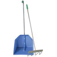 Schep en mestvork Funny Works La Gee Blauw