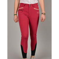 Pantalon d'équitation Junior fille Luna Jump'In Framboise
