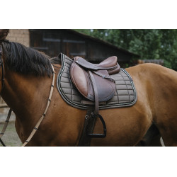 Bonnet chasse mouche Equithème Domino Bonnet chasse mouche Equithème Domino