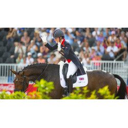 LeMieux dressuur vierkant - katoen Wit