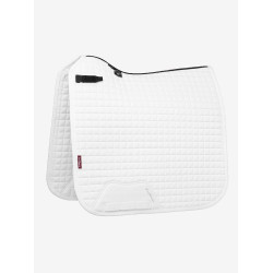 Tapis LeMieux dressage square - coton Blanc