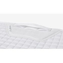 Tapis LeMieux dressage square - coton Blanc