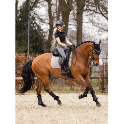 LeMieux dressuur vierkant - katoen Grijs