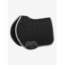 Tapis LeMieux Eurojump Suede Noir / Argent / Gris