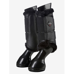 Guêtres Lemieux confort fourrure Noir