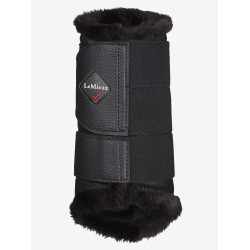 Guêtres Lemieux confort fourrure Noir