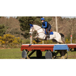 Tapis LeMieux Suede GP Square Bleu benetton