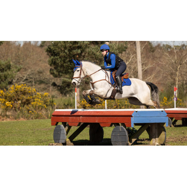 Tapis LeMieux Suede GP Square Bleu benetton