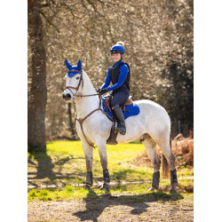 Tapis LeMieux Suede GP Square Bleu benetton