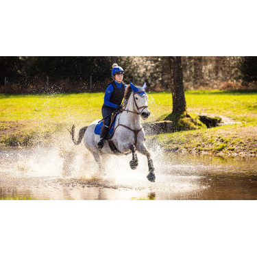 Tapis LeMieux Suede GP Square Bleu benetton