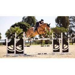 LeMieux Eurojump Suede Zadeldek Grijs LeMieux Eurojump Suede Zadeldek Grijs