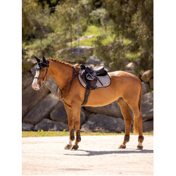 Tapis LeMieux Eurojump Suede Gris