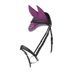 Bonnet anti-mouche LeMieux Signature Prune Violet