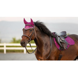 Bonnet anti-mouche LeMieux Signature Prune Violet