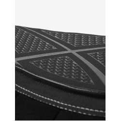 LeMieux X-Grip Silicone EuroJump Vierkant Zadeldek Zwart