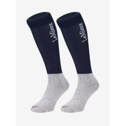 Chaussettes de concours My LeMieux 2 paires Bleu marine Chaussettes de concours My LeMieux 2 paires Bleu marine