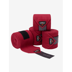 Bandes de polo LeMieux Luxury Mûre Bordeaux