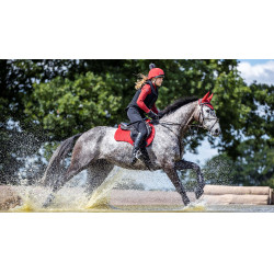 Tapis LeMieux Suede GP Square Chilli Rouge