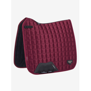 LeMieux Loire Classic Dressuur Vierkant Donkerpaars Bordeaux LeMieux Loire Classic Dressuur Vierkant Donkerpaars Bordeaux