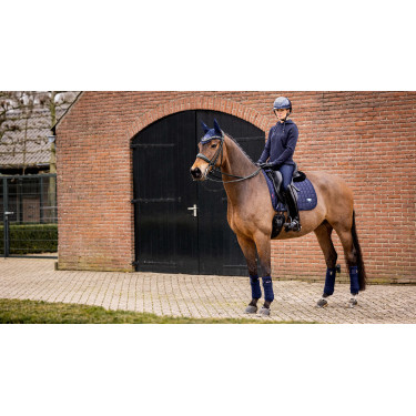 Tapis LeMieux Loire Classic Dressage Square Bleu marine