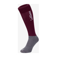 Chaussettes de concours My LeMieux 2 paires Bordeaux Chaussettes de concours My LeMieux 2 paires Bordeaux