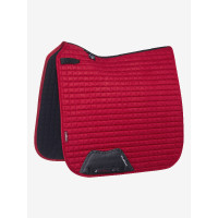 Tapis LeMieux Suede Dressage Square Chilli Rouge