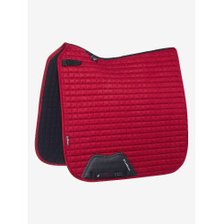 Tapis LeMieux Suede Dressage Square Chilli Rouge