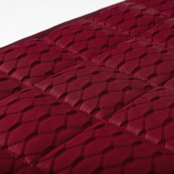 Tapis dressage LeMieux Carbon Mesh Square Mûre Bordeaux Tapis dressage LeMieux Carbon Mesh Square Mûre Bordeaux