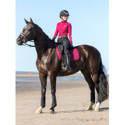 Tapis dressage LeMieux Carbon Mesh Square Mûre Bordeaux Tapis dressage LeMieux Carbon Mesh Square Mûre Bordeaux