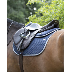 LeMieux Wither Relief Mesh zadeldek Marineblauw