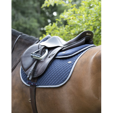 LeMieux Wither Relief Mesh zadeldek Marineblauw