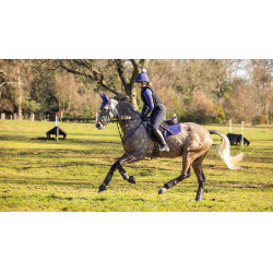 LeMieux Suede GP Vierkant Zadeldek Inktblauw LeMieux Suede GP Vierkant Zadeldek Inktblauw