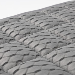 Tapis dressage LeMieux Carbon Mesh Square Gris Tapis dressage LeMieux Carbon Mesh Square Gris