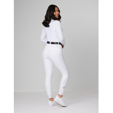 Pantalon LeMieux Dynamique à basanes Blanc Pantalon LeMieux Dynamique à basanes Blanc