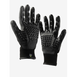 Gant de pansage LeMieux Hands On Noir Gant de pansage LeMieux Hands On Noir