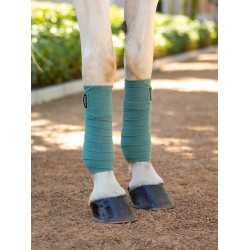 Bandes de polo LeMieux Luxury Sage Bleu
