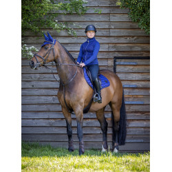 LeMieux Loire Memory Close Contact Vierkant Zadeldek Inktblauw LeMieux Loire Memory Close Contact Vierkant Zadeldek Inktblauw