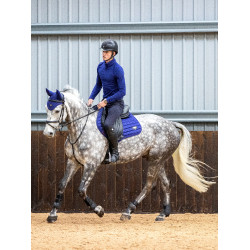 LeMieux Loire Memory Close Contact Vierkant Zadeldek Inktblauw LeMieux Loire Memory Close Contact Vierkant Zadeldek Inktblauw